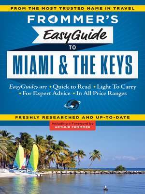 cover image of Frommer's EasyGuide to Miami and the Keys